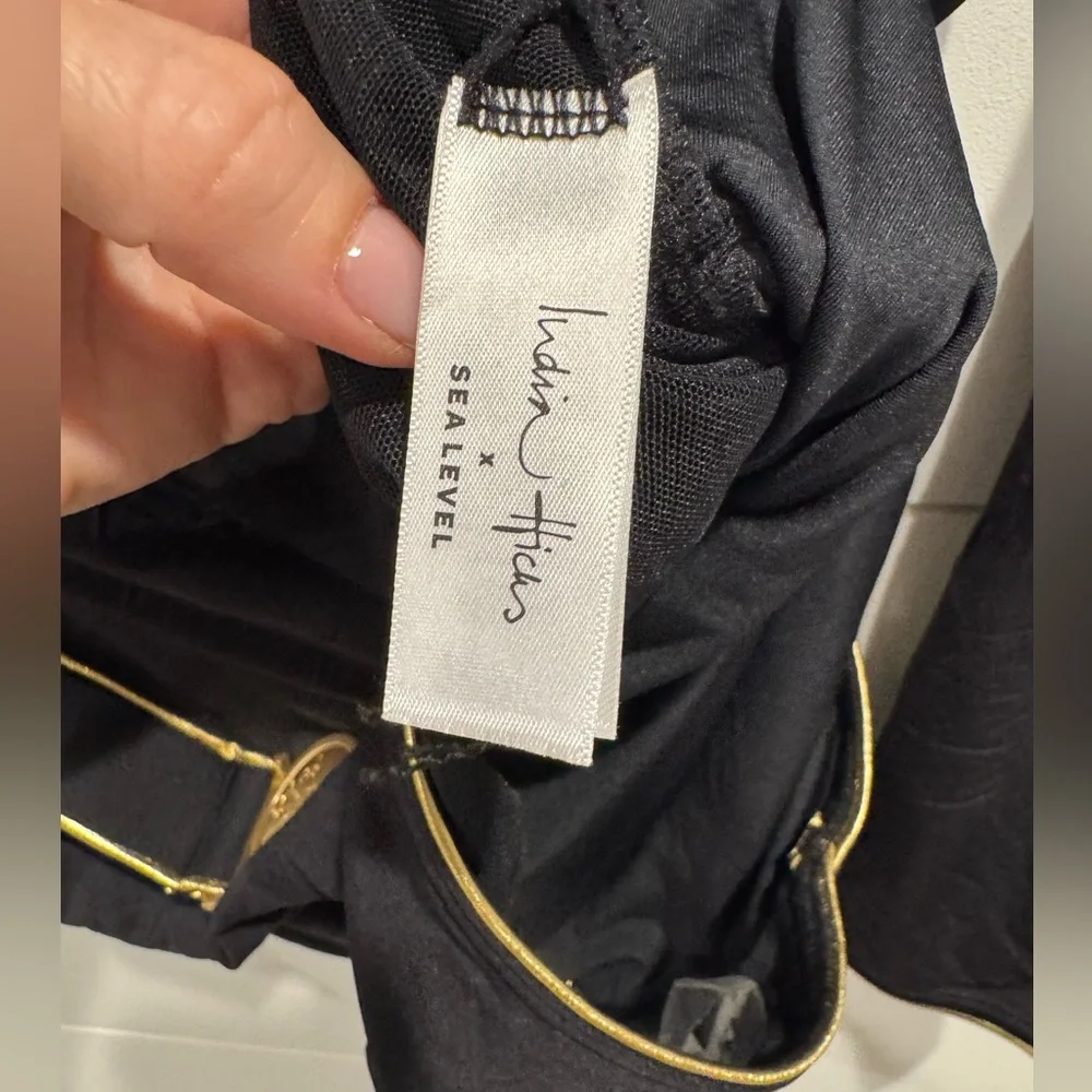 NWOT India Hicks x Sea Level black Piper surf suit